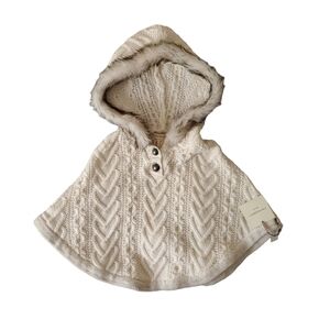 NWT Cynthia Rowley Cable Knit Shawl